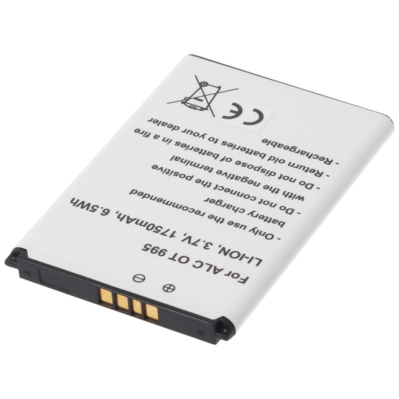 Alcatel One Touch 995, 995 Ultra Nachbau Akku von AccuCell