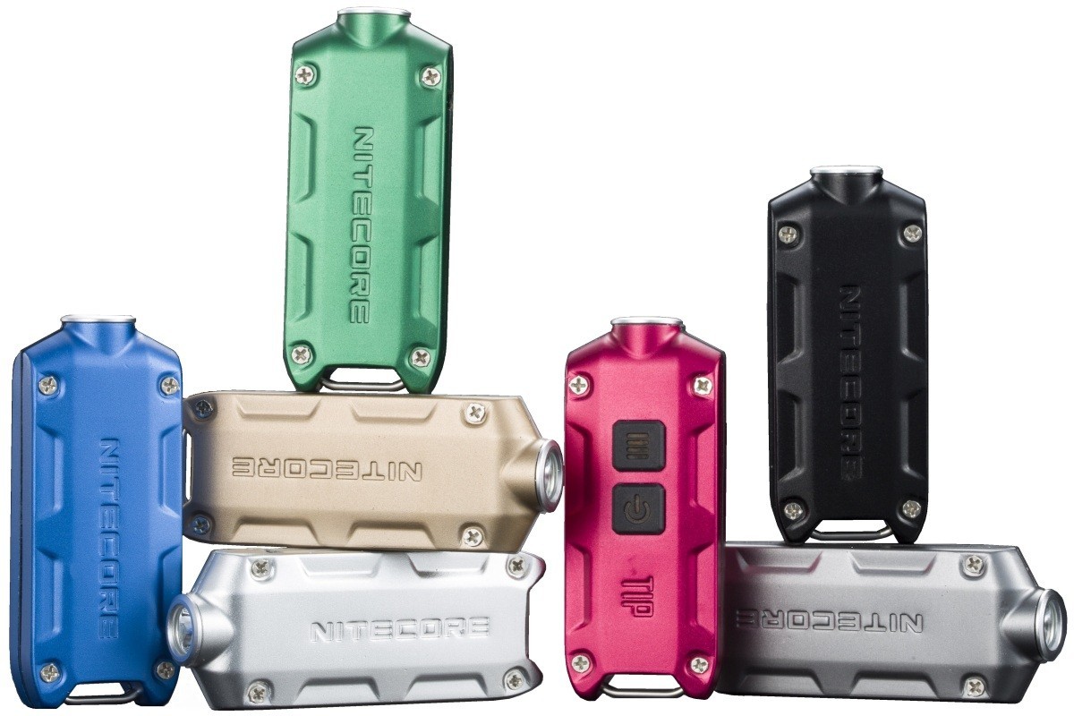 Nitecore TIP 2017 schlüsselanhängerlampe CREE XP-G2 S3 LED - 360 Lumen 6 Farben wählbar