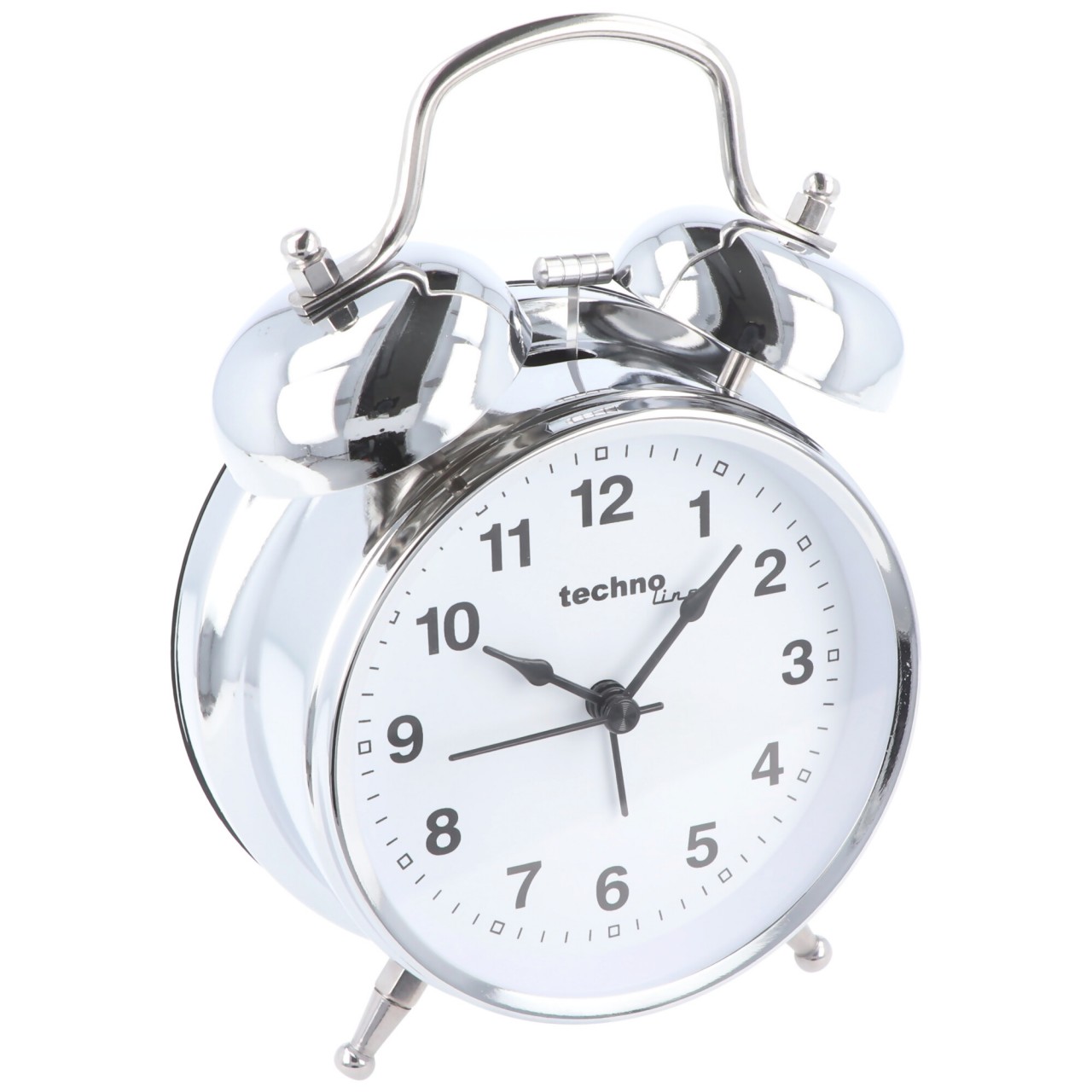 Modell DGW - Quarzwecker, Jumbo-Doppelglockenwecker mit Weckalarm