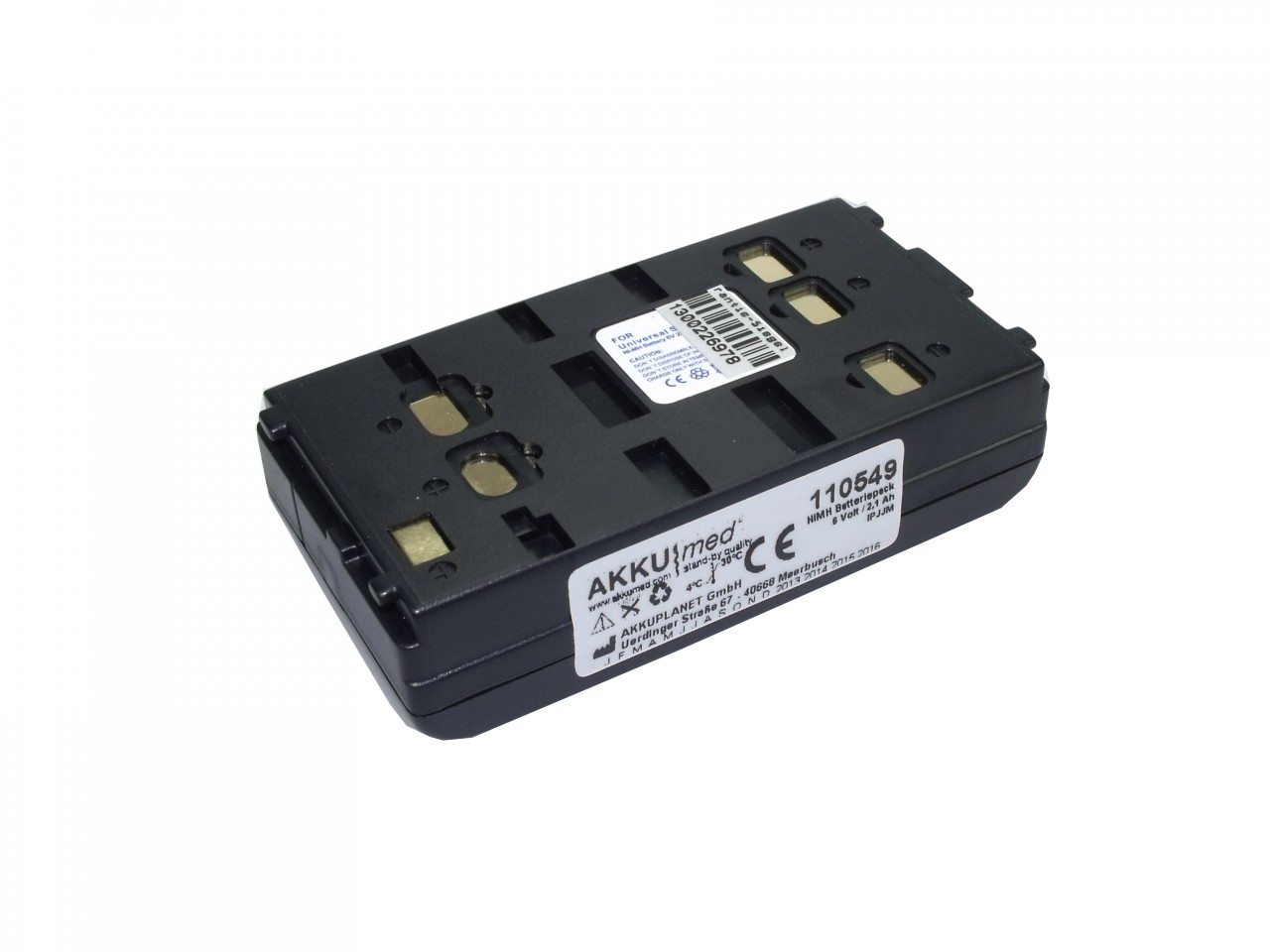 NiMH Akku passend für Natus, Fischer-Zoth Echo Screen Classic