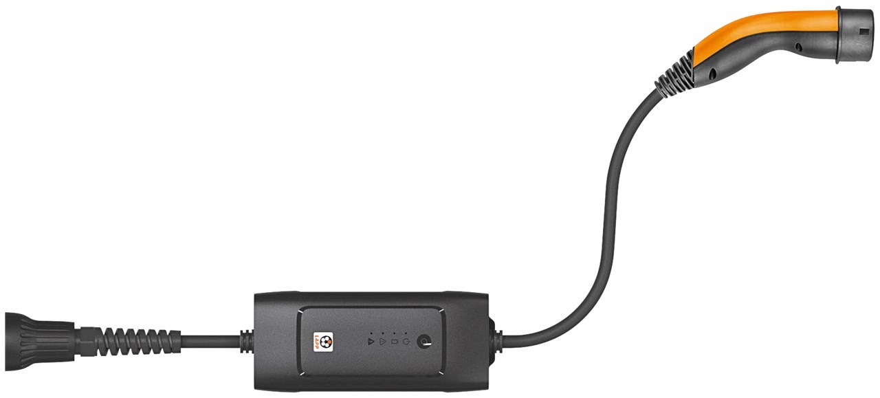 LAPP MOBILITY Mobile Ladestation Universal, Typ 2, ohne Adapter, bis zu 22 kW, 6 m - (5555922000) 32 A, 3-phasig, zum Laden von Hybrid- und Elektroautos mit Typ-2-Anschluss