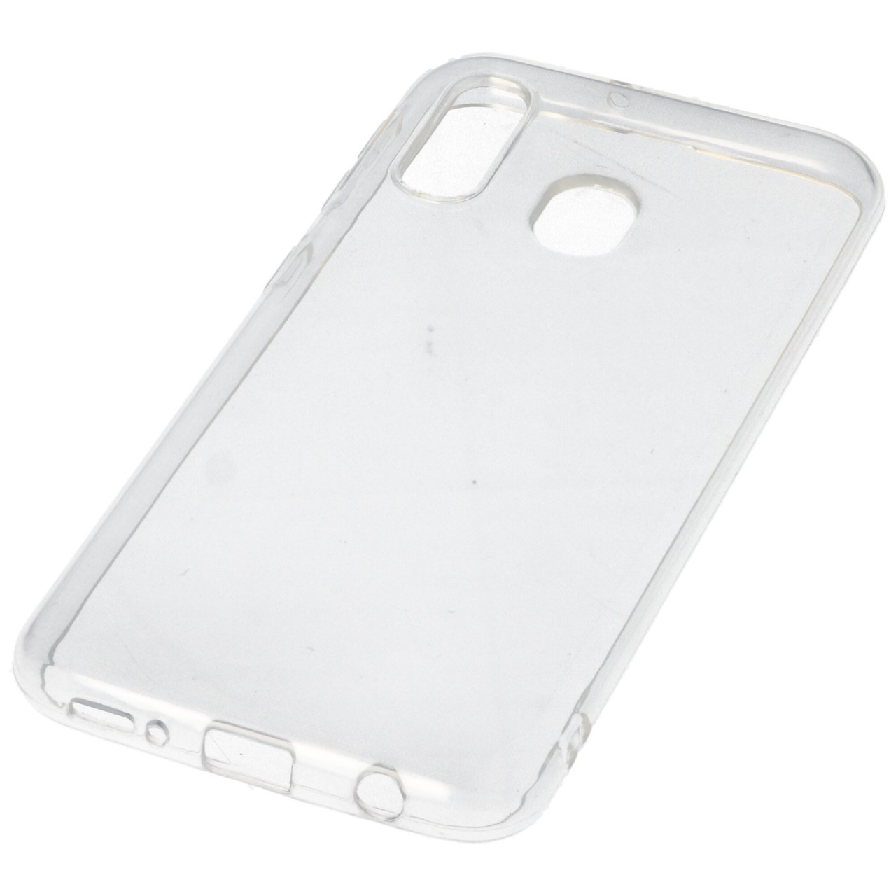 Hülle passend für Samsung Galaxy A40 - transparente Schutzhülle, Anti-Gelb Luftkissen Fallschutz Silikon Handyhülle robustes TPU Case