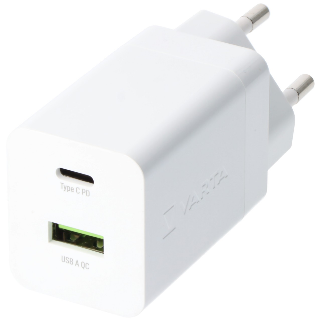 Varta Ladeadapter, Speed Charger, weiss 1x USB Typ-A QC, 1x USB Typ-C PD, Retail Blister