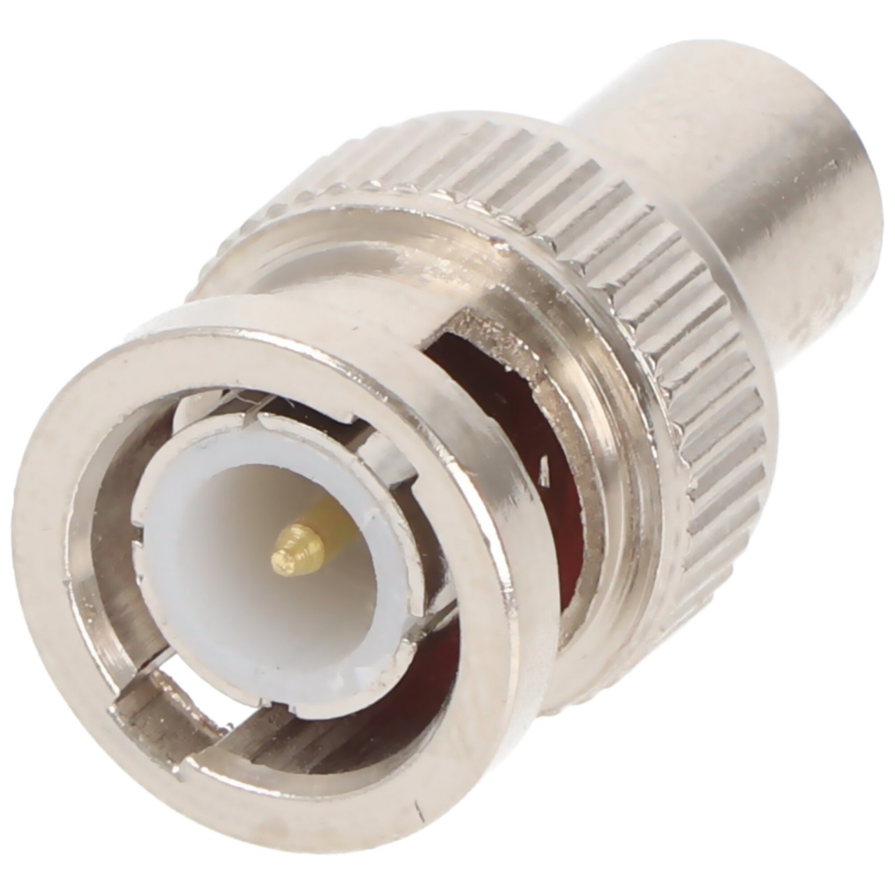 Goobay BNC-Endwiderstand - 75 Ohm - mit Metallkappe und Gold-Pin