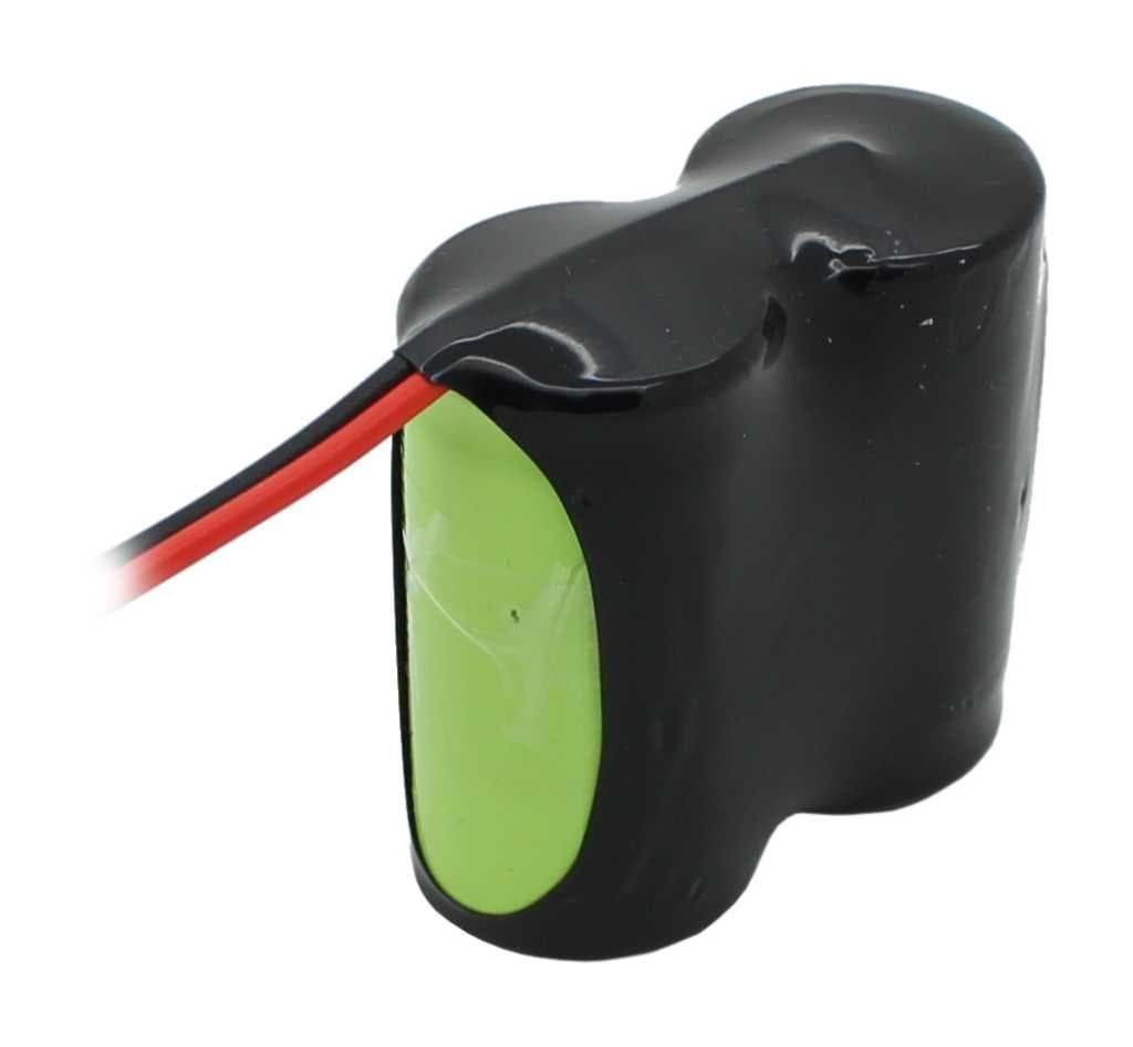 Notleuchtenakku NiMH 2,4V 4000mAh F1x2 Baby C mit 200mm Kabel einseitig ersetzt 2,4 V Akku