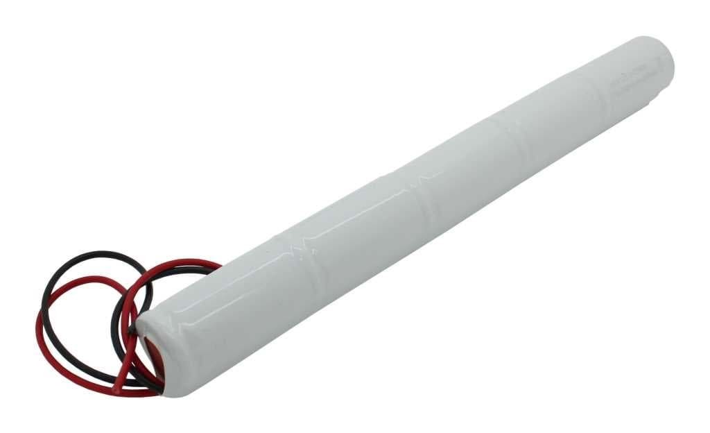 Notleuchtenakku NiCd 6,0V 2500mAh L1x5 Baby C mit 200mm Kabel einseitig ersetzt 6 V Akku