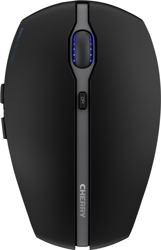 Cherry Maus GENTIX BT, Wireless, Bluetooth, schwarz Optisch, 2000 dpi, 7 Tasten, Retail