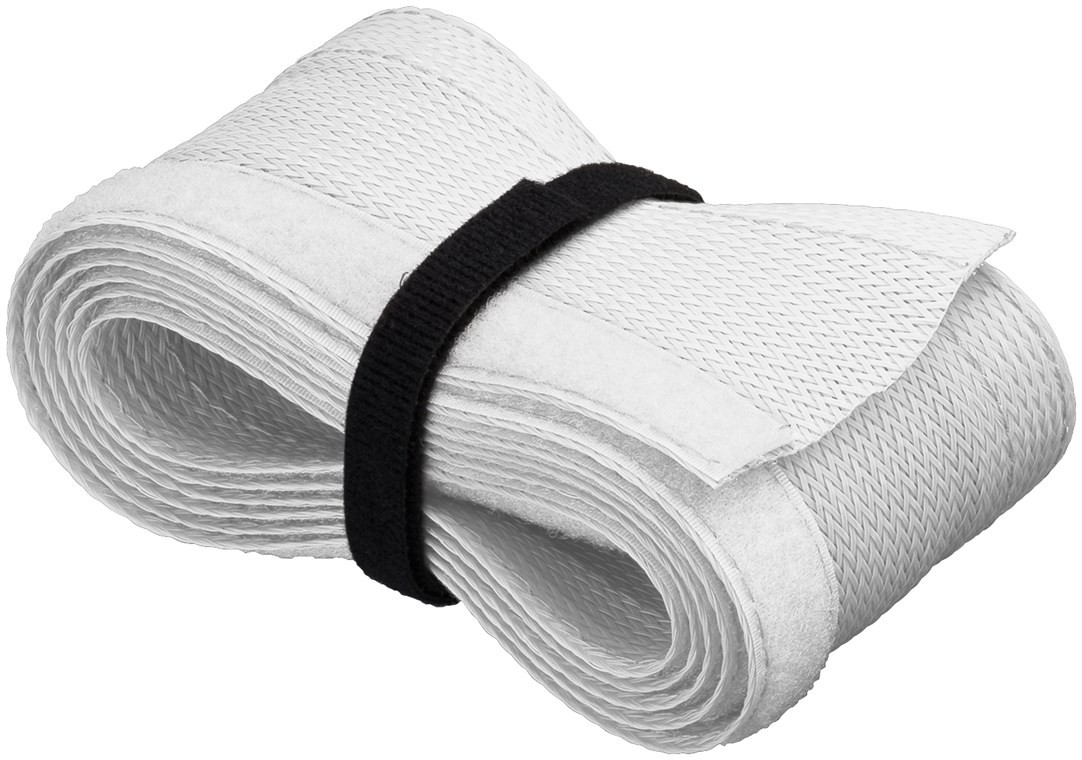 Goobay Kabelmantel, weiß - montagefreundliches Kabelmanagement, um z. B. TV-Kabel, Ladekabel oder Stromkabel sicher und flexibel zu kaschieren