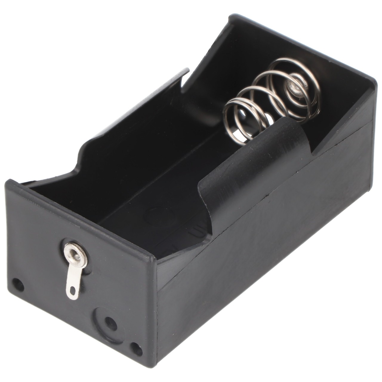 Batteriehalter für 1x Mono mit Lötanschluß – Batterie Halterung Elektronik (Kunststoff)