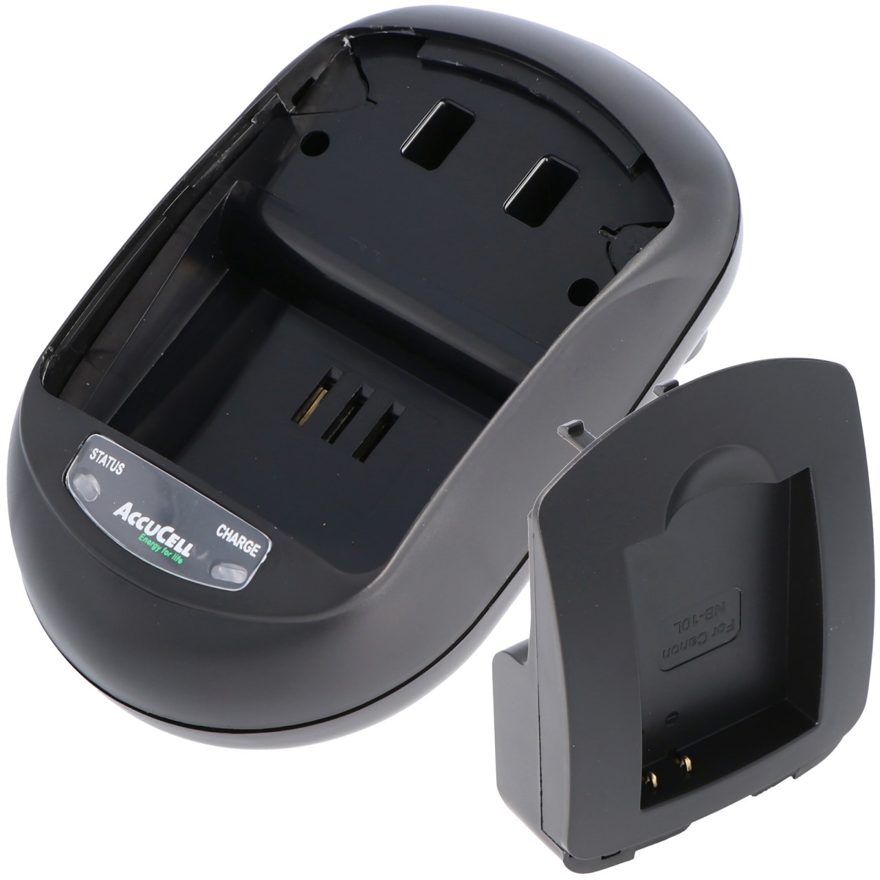 AccuCell Schnell-Ladegerät passend für Canon NB-10L Powershot SX