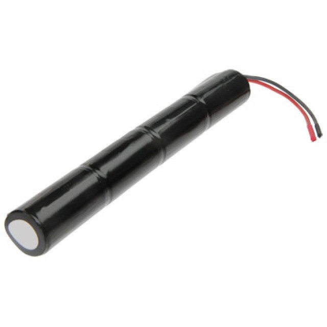Notbeleuchtungs-Akku L1x4 Saft VNT C mit Kabel 10cm mit offener Litze 4,8V, 2500mAh