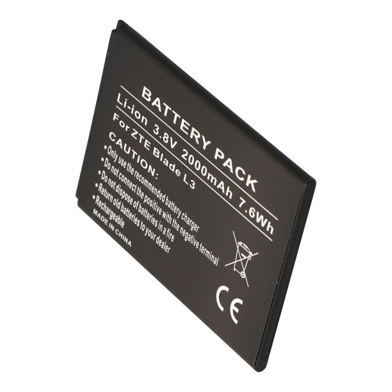 ZTE Blade L3 Akku Li3820T43P3h785439 Nachbau Akku von AccuCell