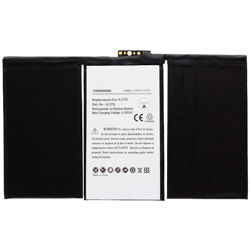 Akku passend für den Apple iPad 2 Akku 616-0561, A1316, A1376, A1395, A1396, A1397