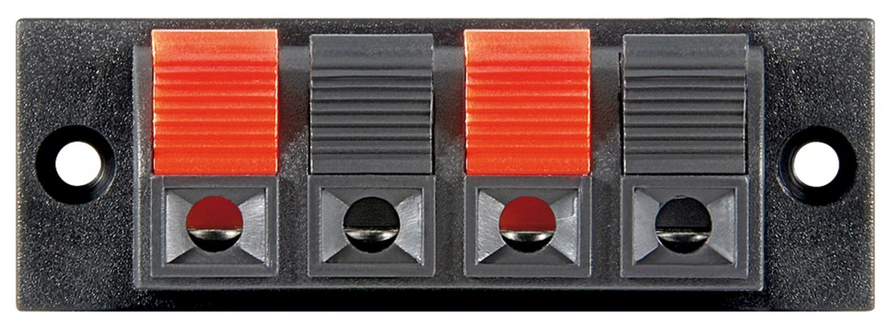 Goobay Lautsprecher Terminal - Lautsprecher-Terminal 4-polig