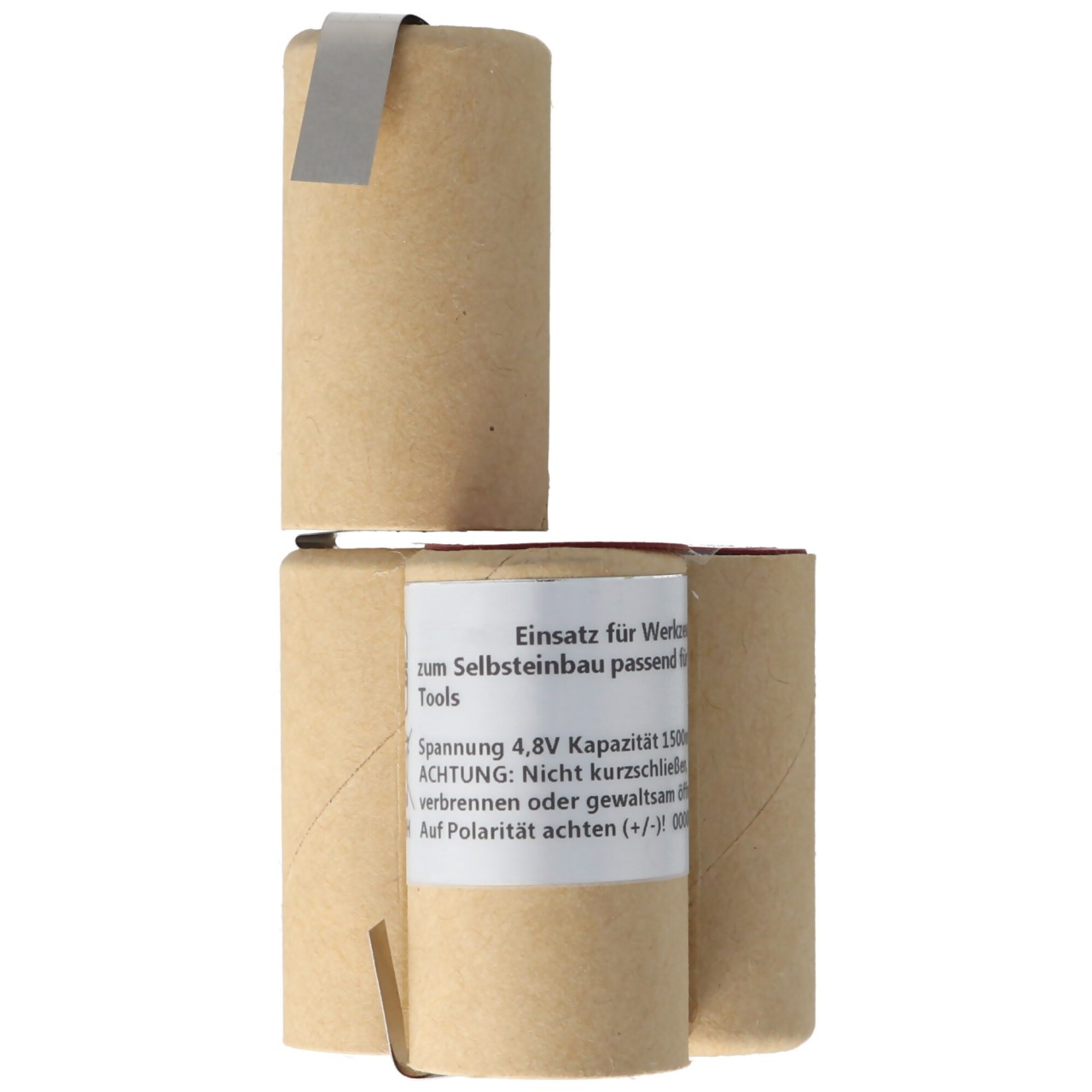 Zellentausch für Werkzeug-Akku NiMH 4,8V 1,5Ah ersetzt KS Tools PowerHand BG-4, bitte senden Sie uns Ihren originalen Akku ein !