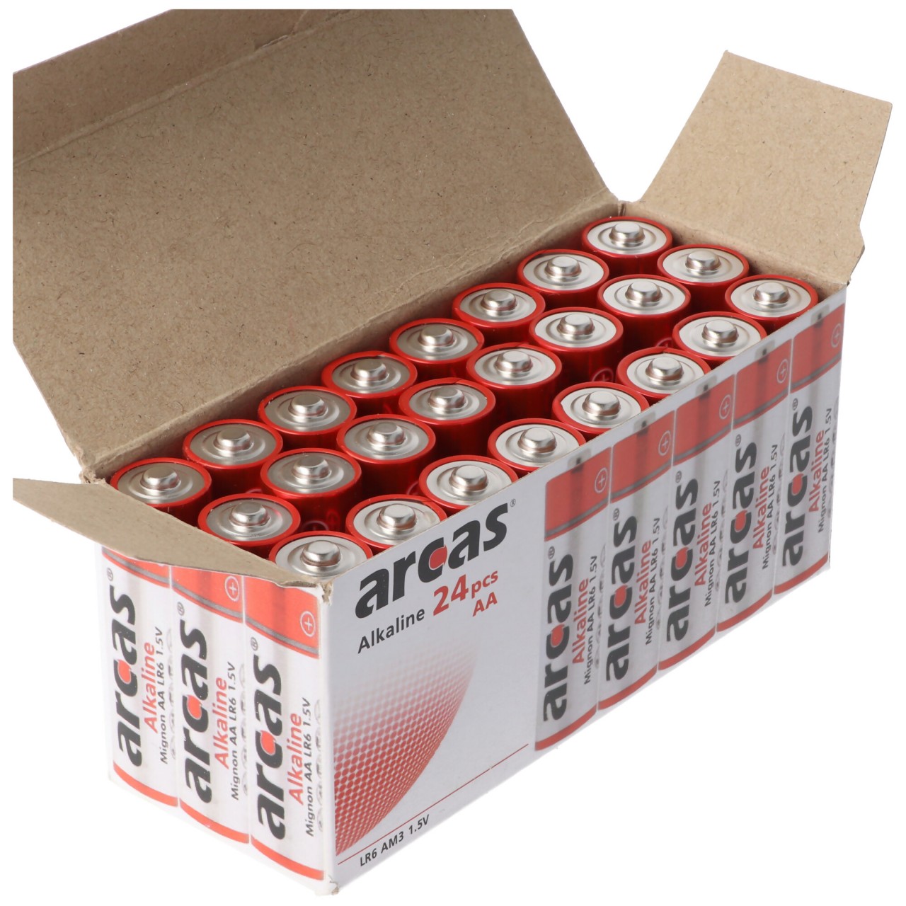 Alkaline Batterie LR6, AA, Mignon, 1,5 Volt 24 Stück