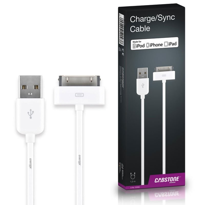 Ladekabel passend für Apple iPhone 3, 3GS mit Sync-Funktion