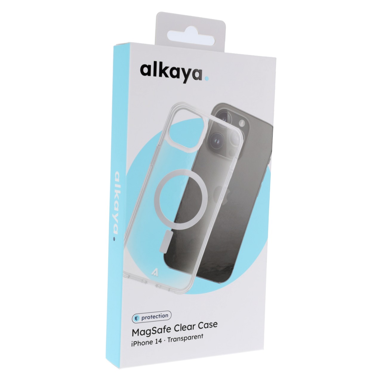 alkaya. LUCID MagSafe kompatible Handy Schutzhülle iPhone 14, Transparent
