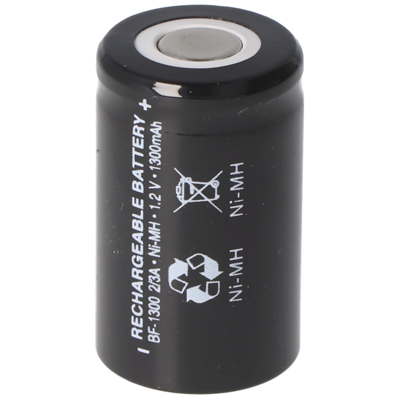 2/3A NiMH Akku 1,2 Volt 1300mAh, der hochstromfähige NiMH Akku