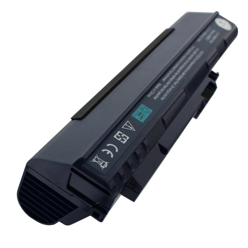 Akku passend für Acer Aspire One 6600mAh schwarz / dunkelblau
