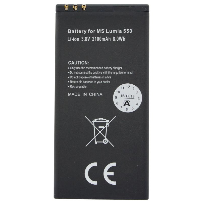 Akku passend für den Microsoft Lumia 550 Akku BL-T5A, Nokia Lumia 550 Akku
