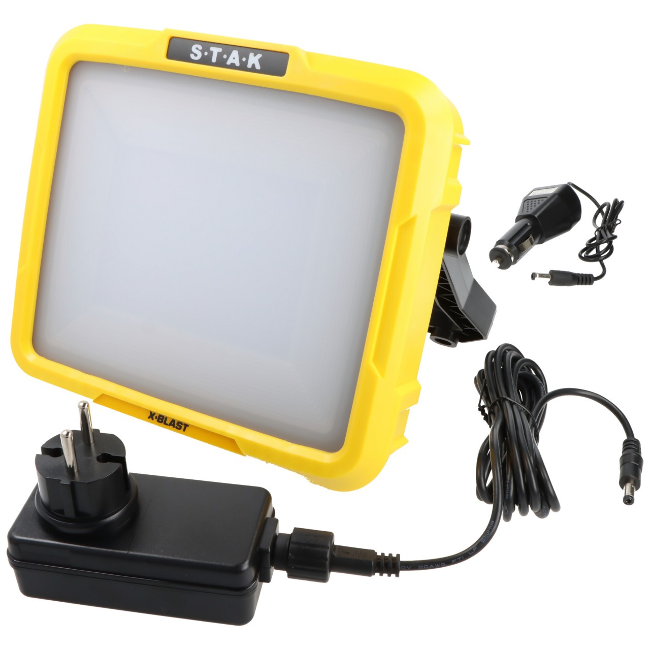 50W LED Scheinwerfer, Baustrahler 3600 Lumen, USB Powerbank Funktion