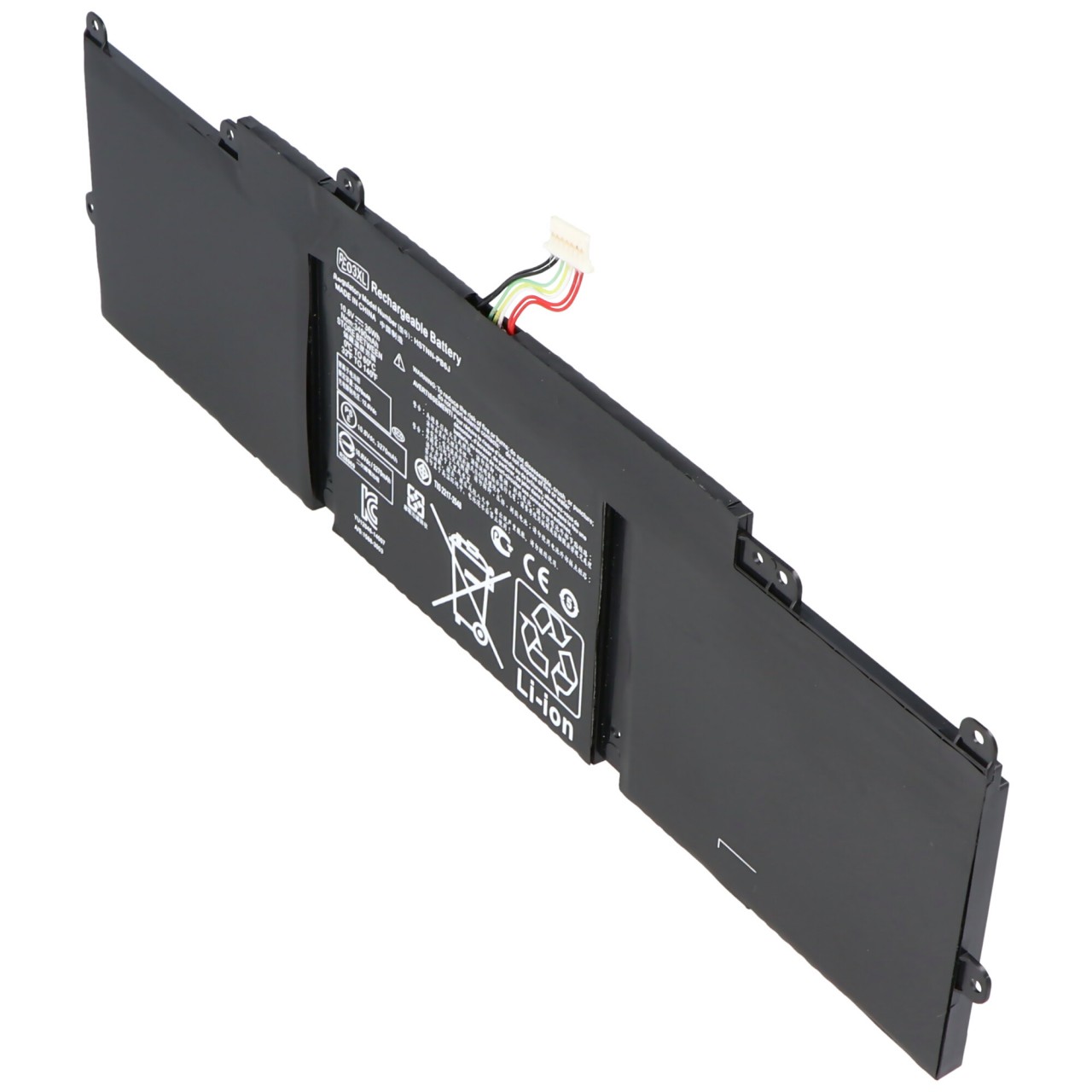 Akku passend für HP Chromebook 11 G3, Li-Polymer, 11,4V, 3200mAh, 37Wh, built-in, ohne Werkzeug