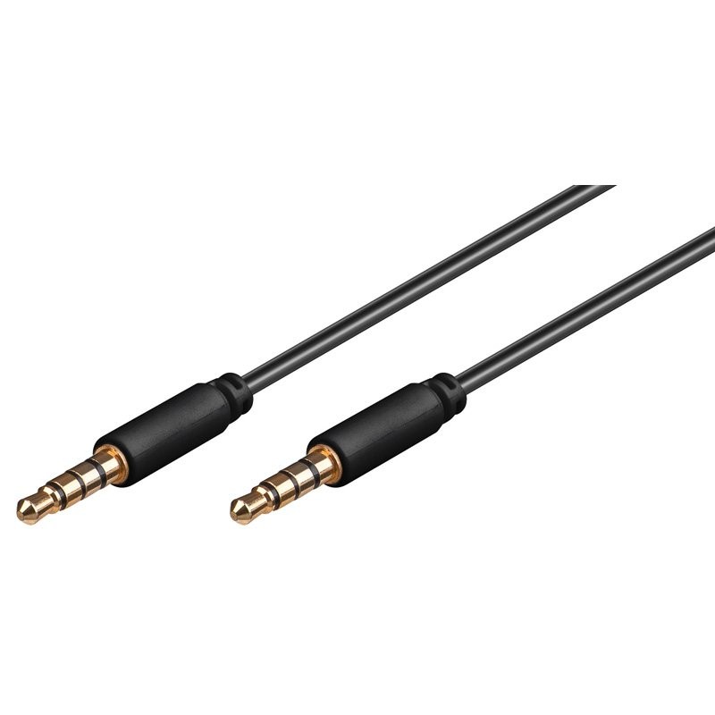 4-poliges Audiokabel für Apple iPhone, Apple iPod, Apple iPod