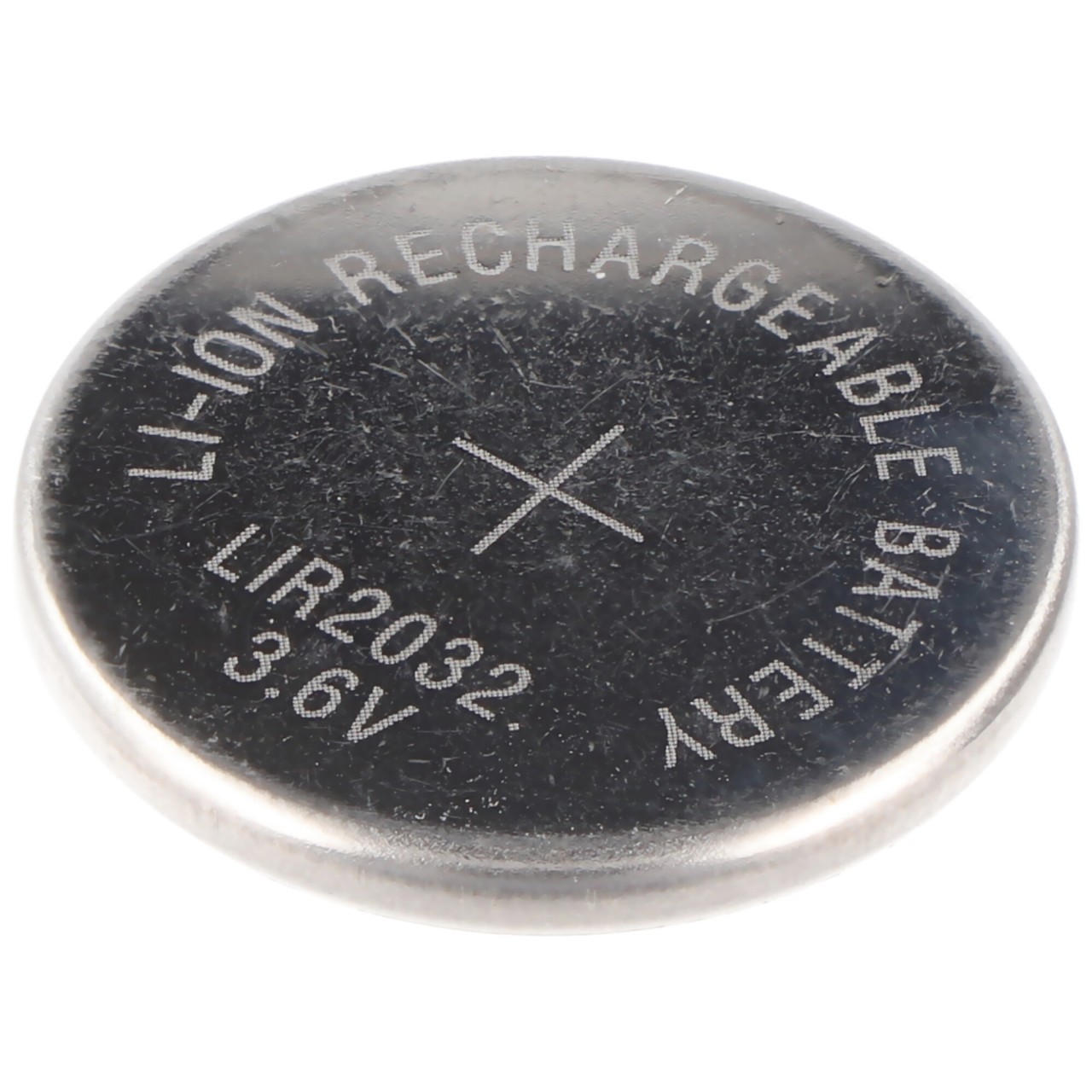 LIR2032 Li-Ion Akku 3,6V Akku LIR 2032, 3,2 x 20 mm, 3.6V Button Cell Liion