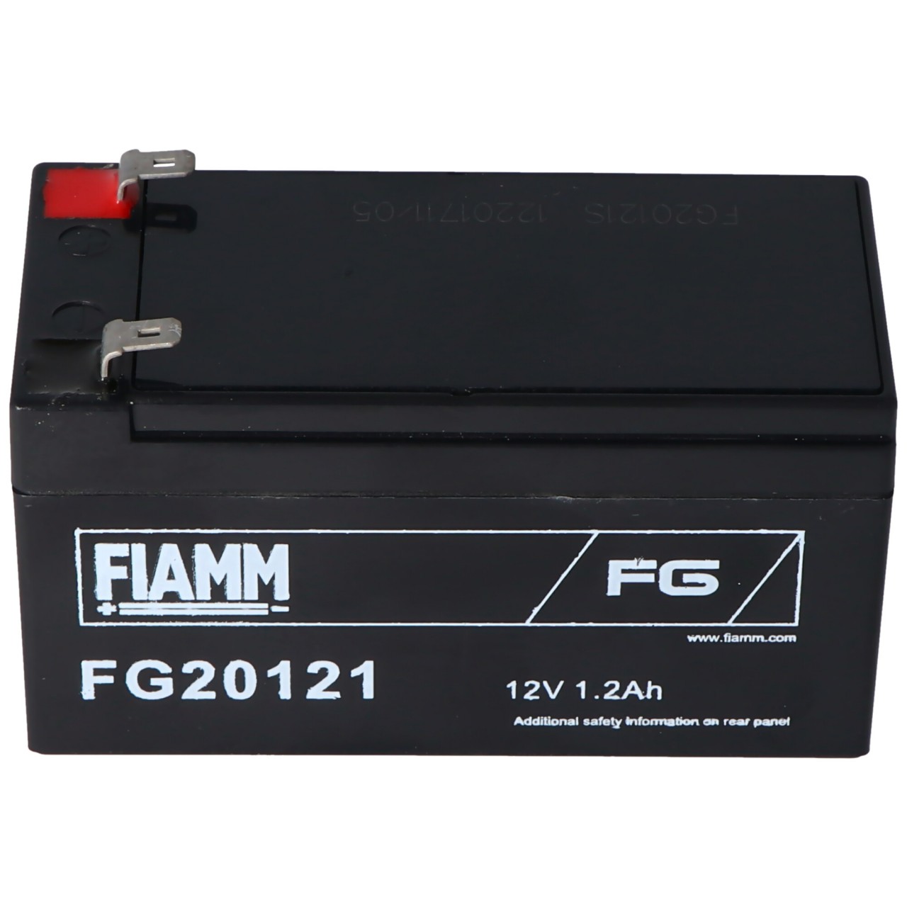 Fiamm FG20121 Akku 1200mAh Blei Akku 12 Volt mit 1200mAh, 2mal 4,8mm Steckkontakte