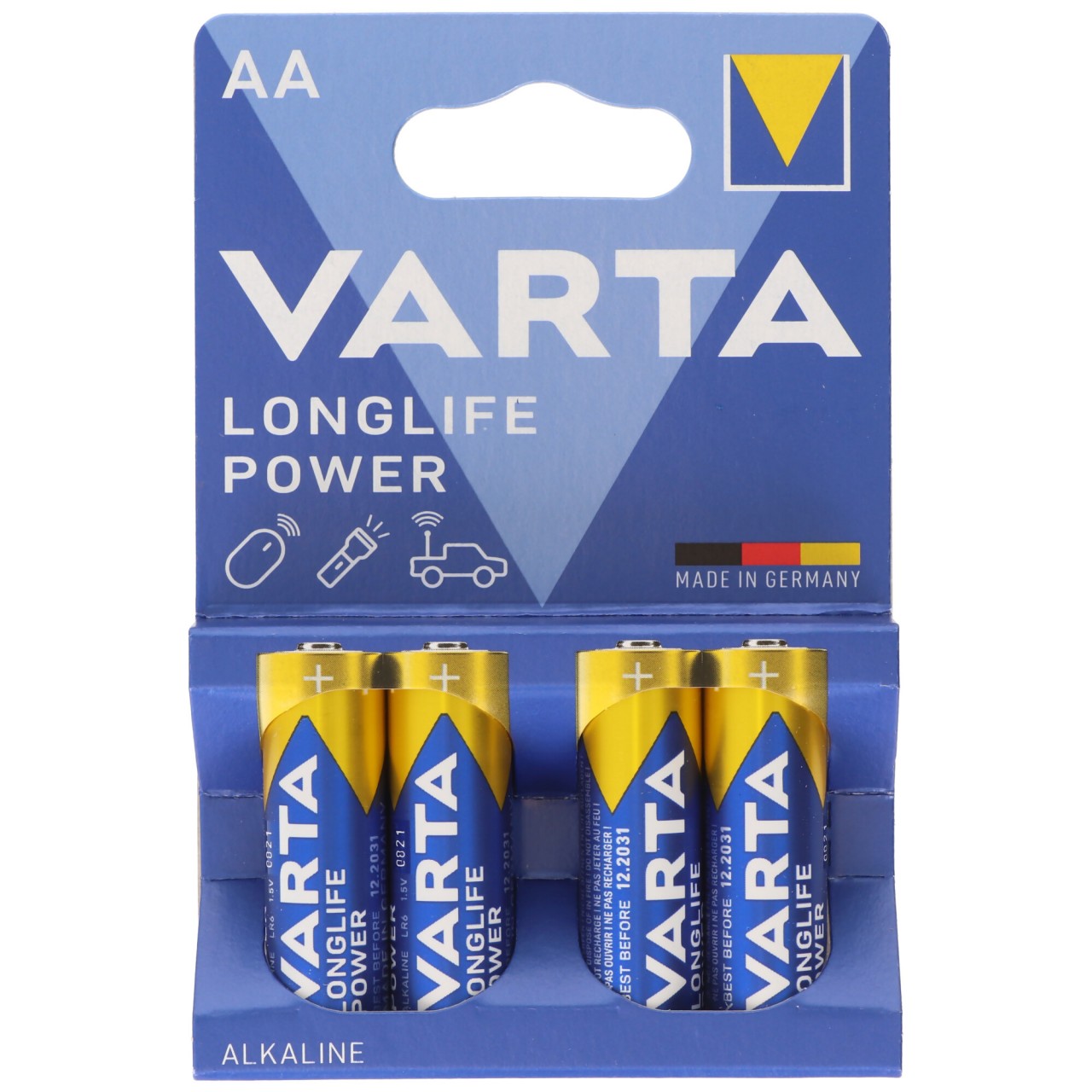 Varta Longlife Power (ehem. High Energy) 4906 Mignon AA LR6 Batterien 20x 4er Blister