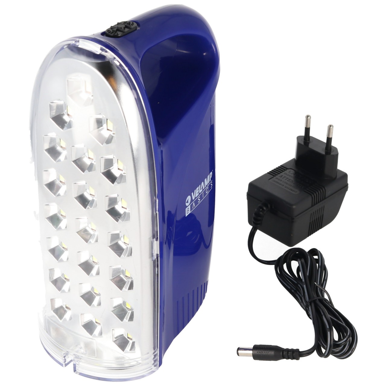 IR312 LED-Lampe Anti Black Out, tragbare wiederaufladbare Notleuchte mit externem Ladegerät, 250 Lumen, mit Stromausfallfunktion