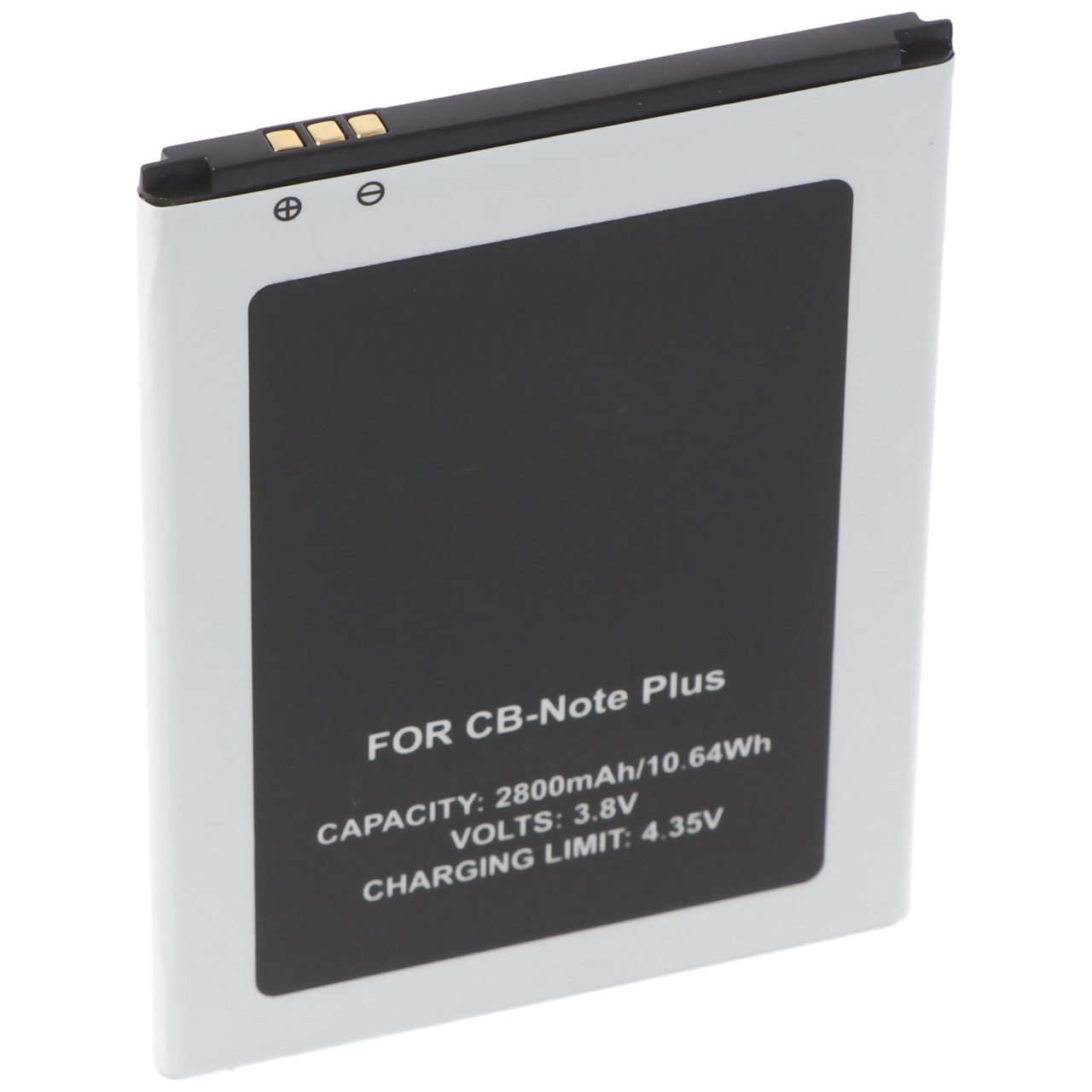 Li-Ion-Akku 2800mAh 3.8 Volt für Handy, Smartphone Cubot Note Plus