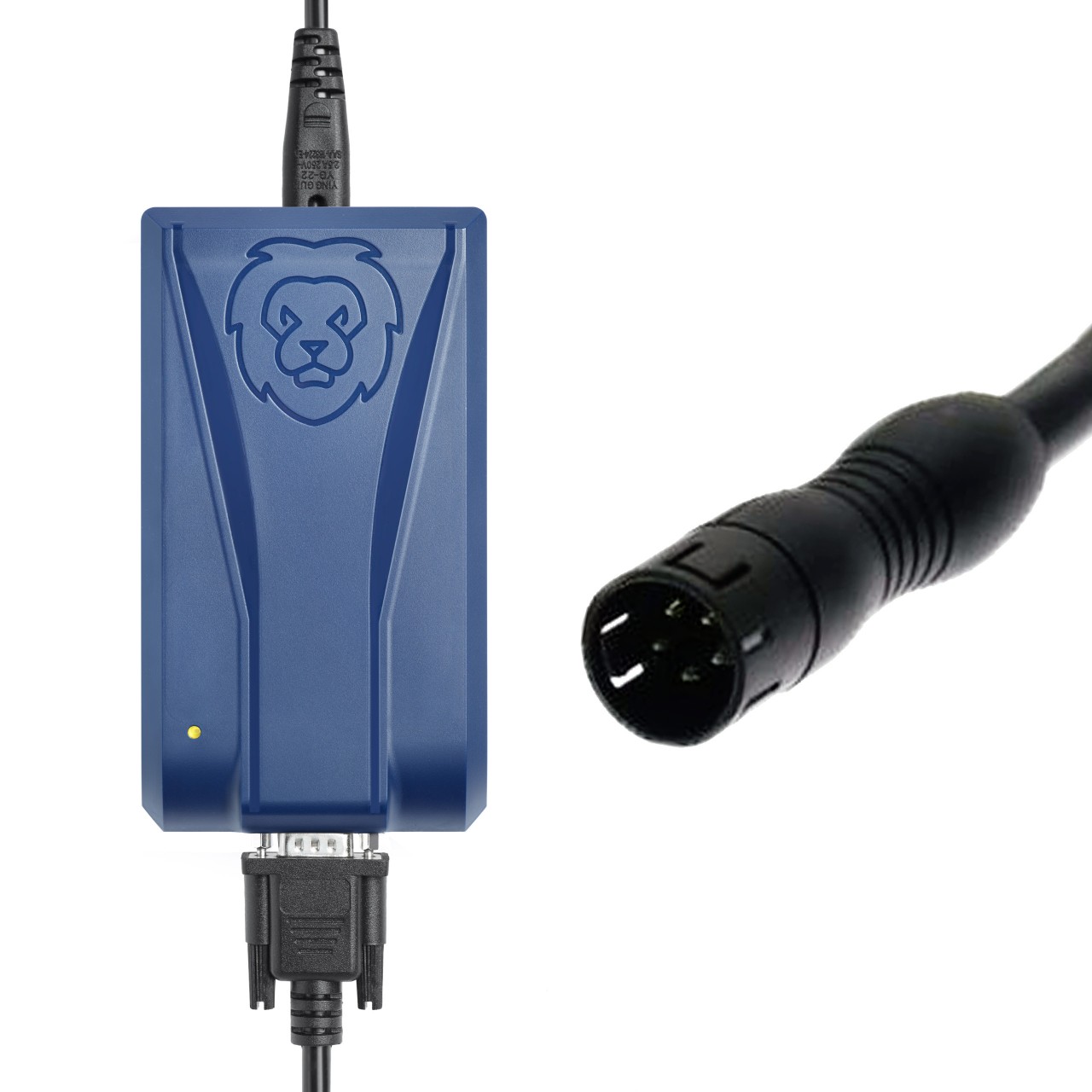 ONgineer LiON one4all Reiseladegerät für E-Bike und E-Scooter 36 V mit Binder 5-Pin Stecker und Transporttasche, EU-Version