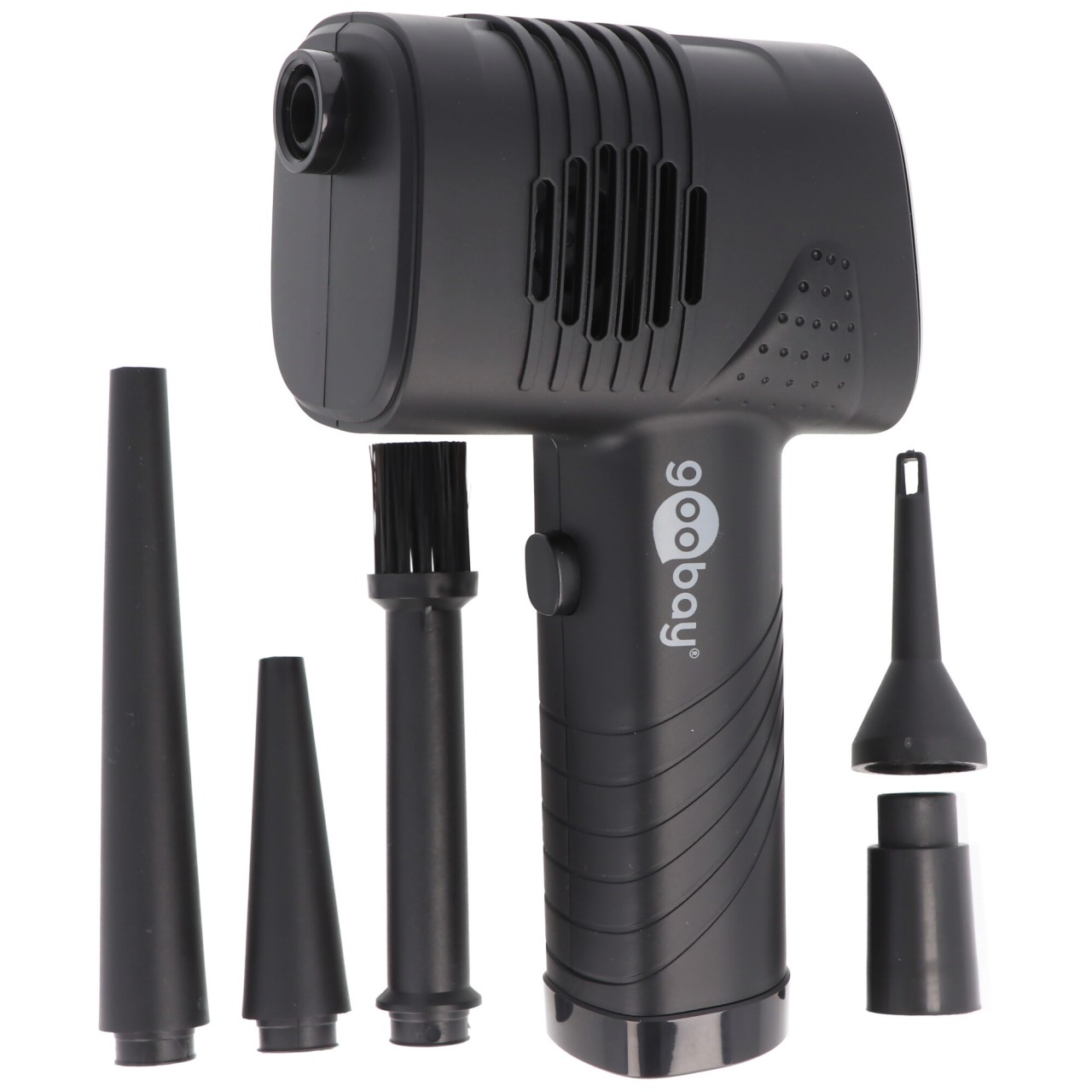 Goobay elektrisches Staubgebläse mit USB-C Ladekabel Li-ion 10,8V 2000mAh