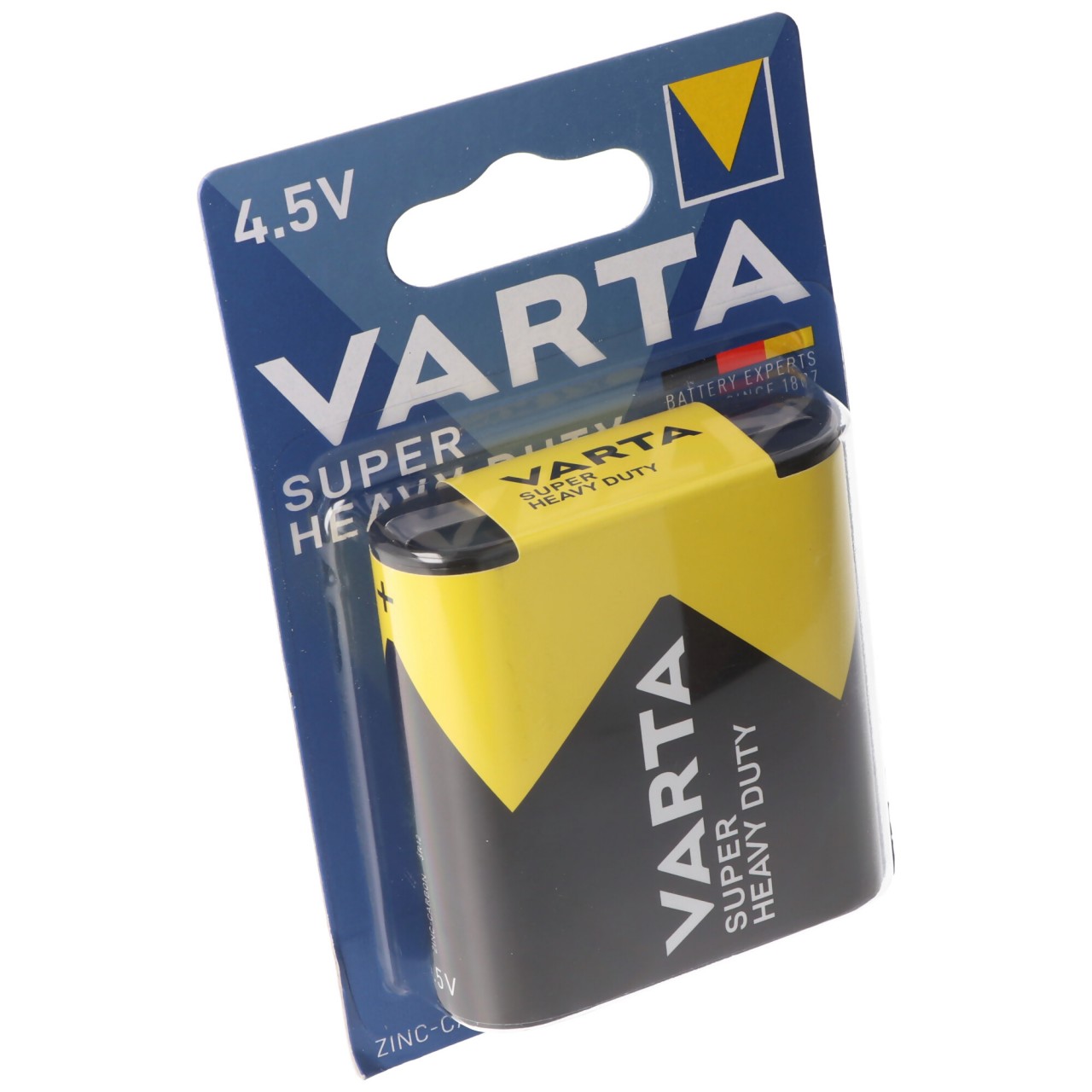 Varta Super Heavy Duty 4,5 Volt 3012 Normal 3R12, 3R12P Flachbatterie, ehemals Varta Superlife 4,5 Volt
