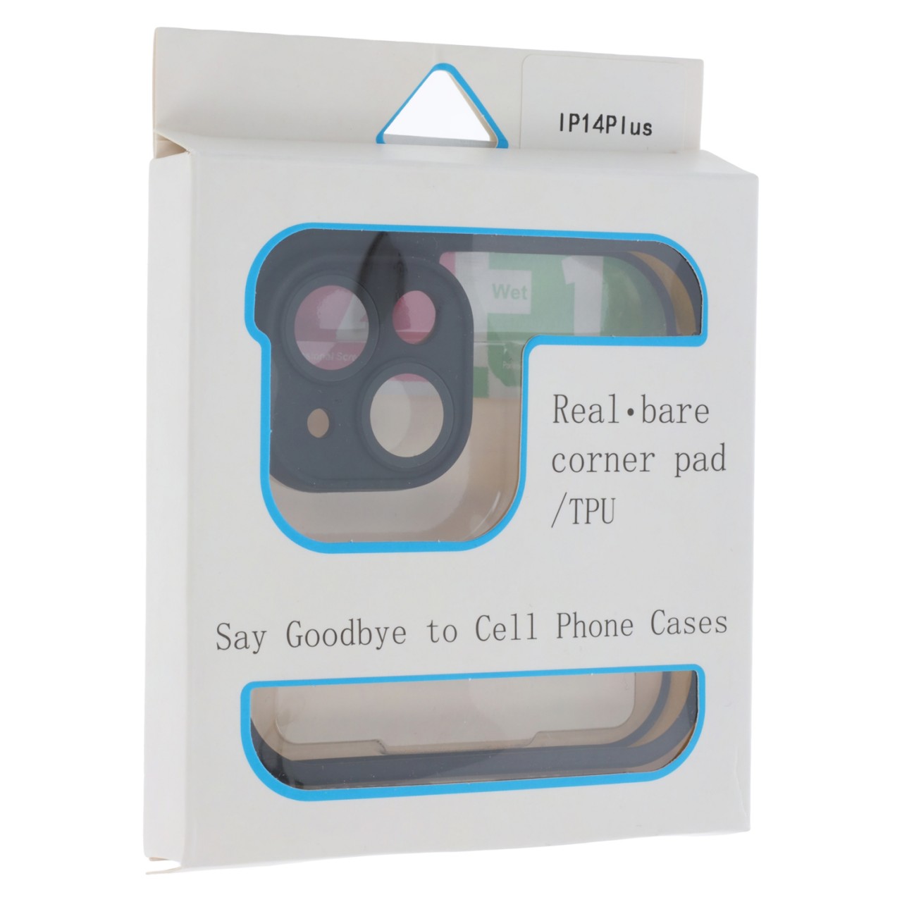 PT line TPU Corner Bumper für Apple iPhone 14 Plus, Schwarz