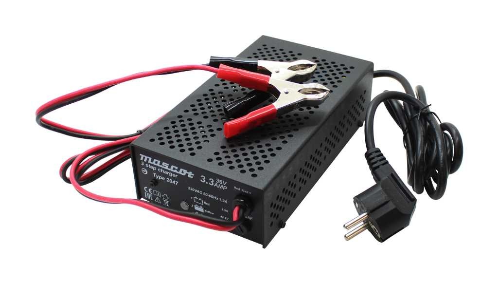 Mascot 2047 Bleilader 36V 3,3A Bleiakku AGM Blei Gel Akku