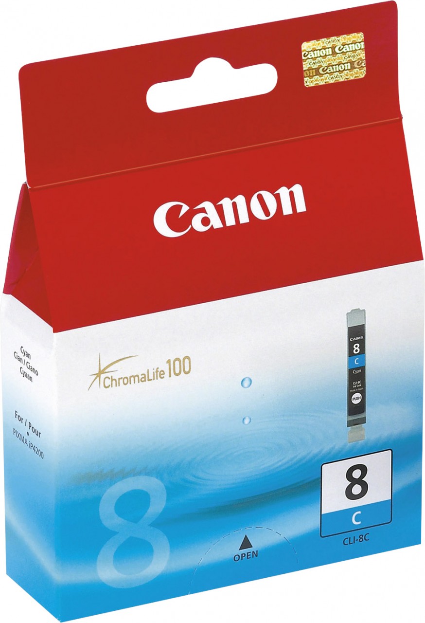 Canon Tintenpatrone CLI-8C 13ml cyan