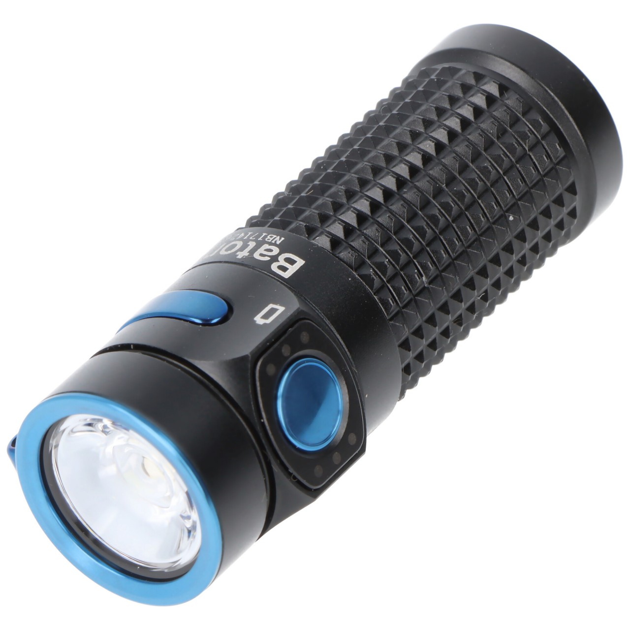 Olight Baton 4 LED-Taschenlampe schwarz, EDC-Taschenlampe, ultra-kompakt und leistungsstark, 1300 Lumen