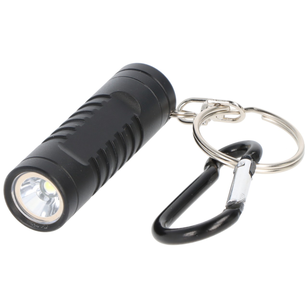 XCell Schlüsselleuchte KEY, 35 Lumen, Mini LED-Leuchte, mit Schlüsselring und Karabinerhaken