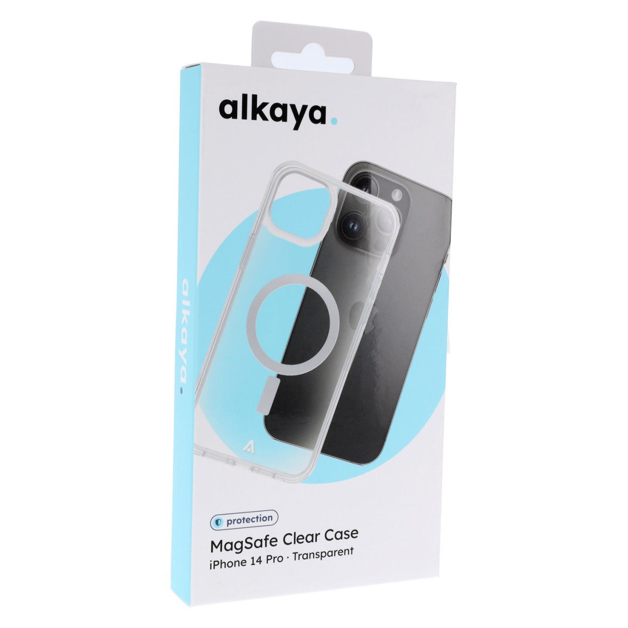 alkaya. LUCID MagSafe kompatible Schutzhülle für iPhone 14 Pro, Transparent