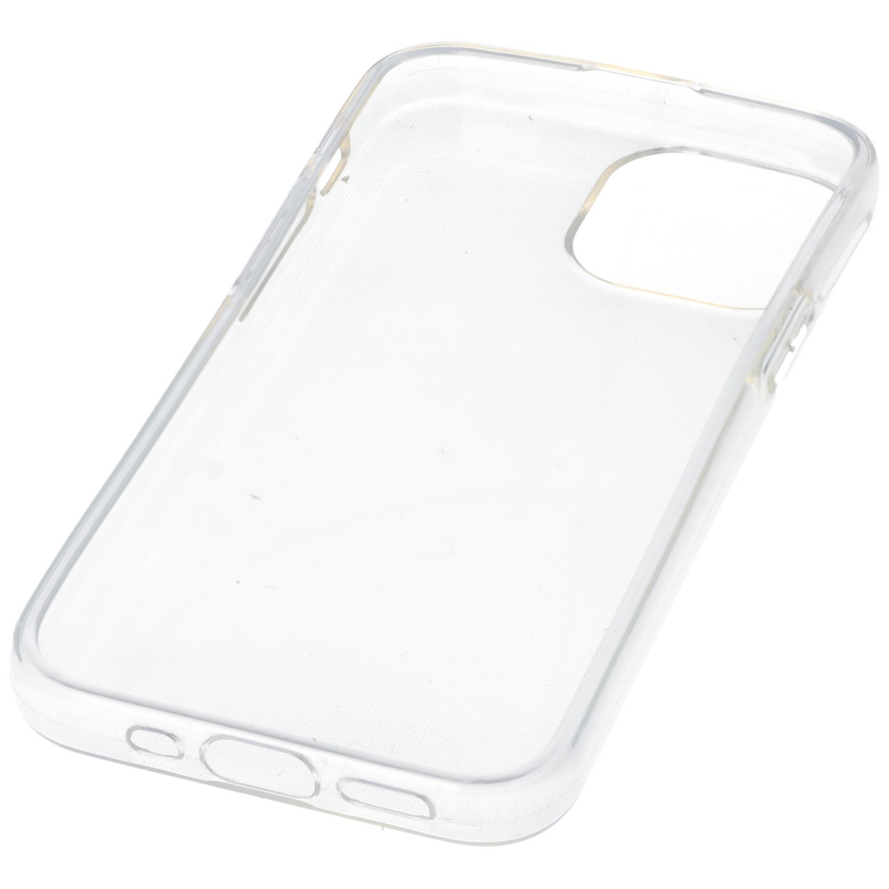 Hülle passend für Apple iPhone 13 mini- transparente Schutzhülle, Anti-Gelb Luftkissen Fallschutz Silikon Handyhülle robustes TPU Case
