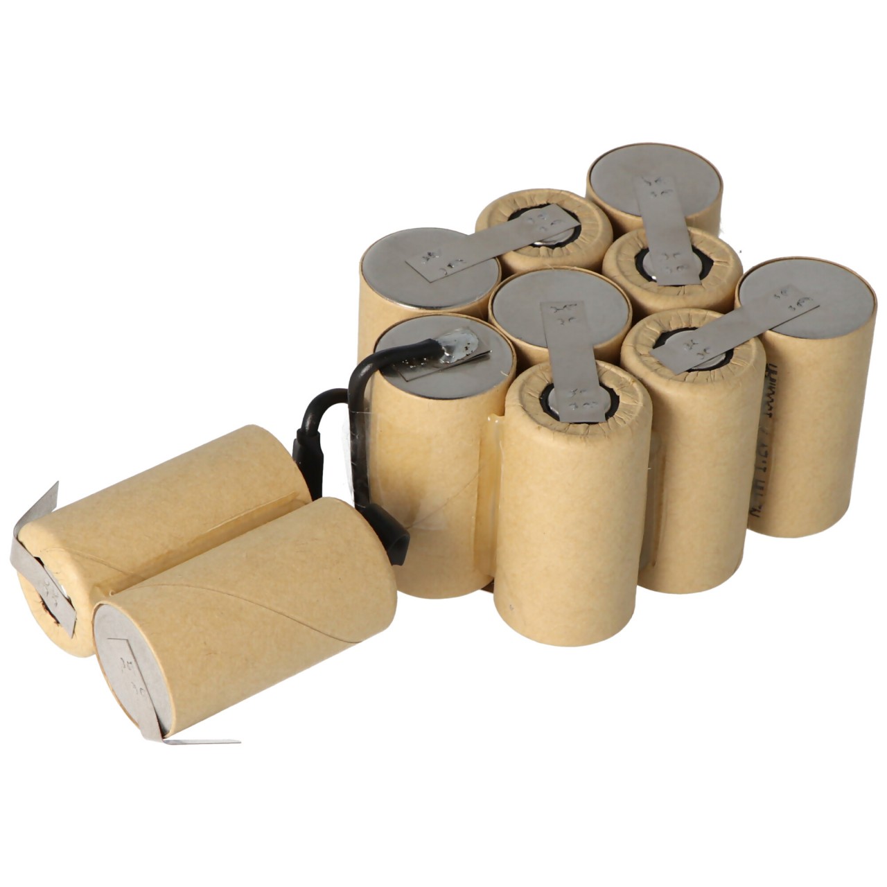 Ersatz-Akku passend für Kress ASX132, Kress 13,2 Volt Akku 1500mAh, NiMH Akku zum Selbsteinbau