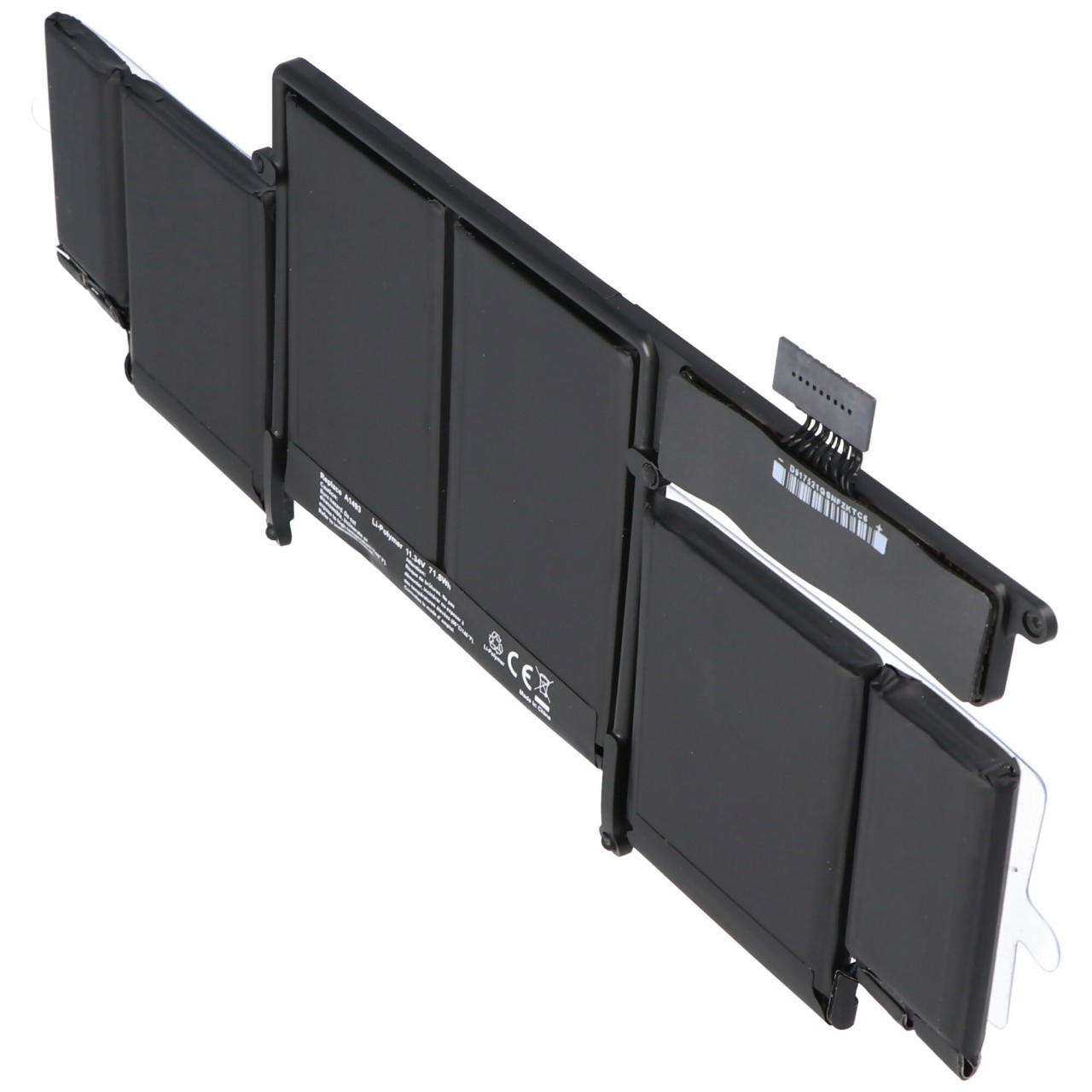 Akku passend für Apple MacBook Pro 13' 2015 Retina, MF839LL/A, MF841LL/A, A1502 13' with Retina display 2015 version, 6559mAh