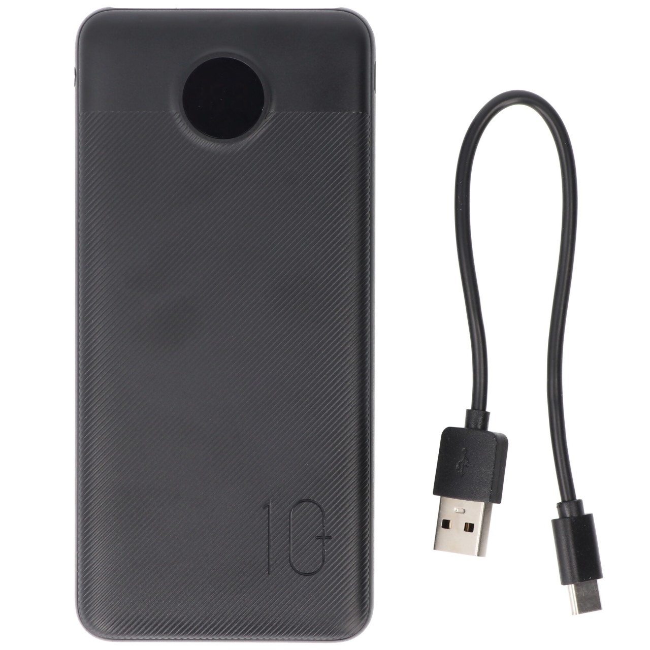 XCell Powerbank X10000PD mit 10.000mAh Kapazität, USB-C PD3.0, Quick-Charge, LED-Display, 2x USB-Ausgang 1x USB-C-Ausgang