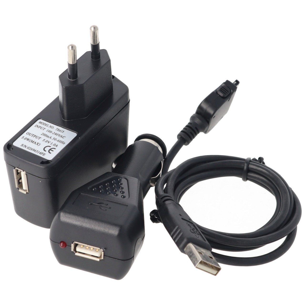 PDA Lade Sync Set passend für Handspring Treo 90, 180, 270, 300