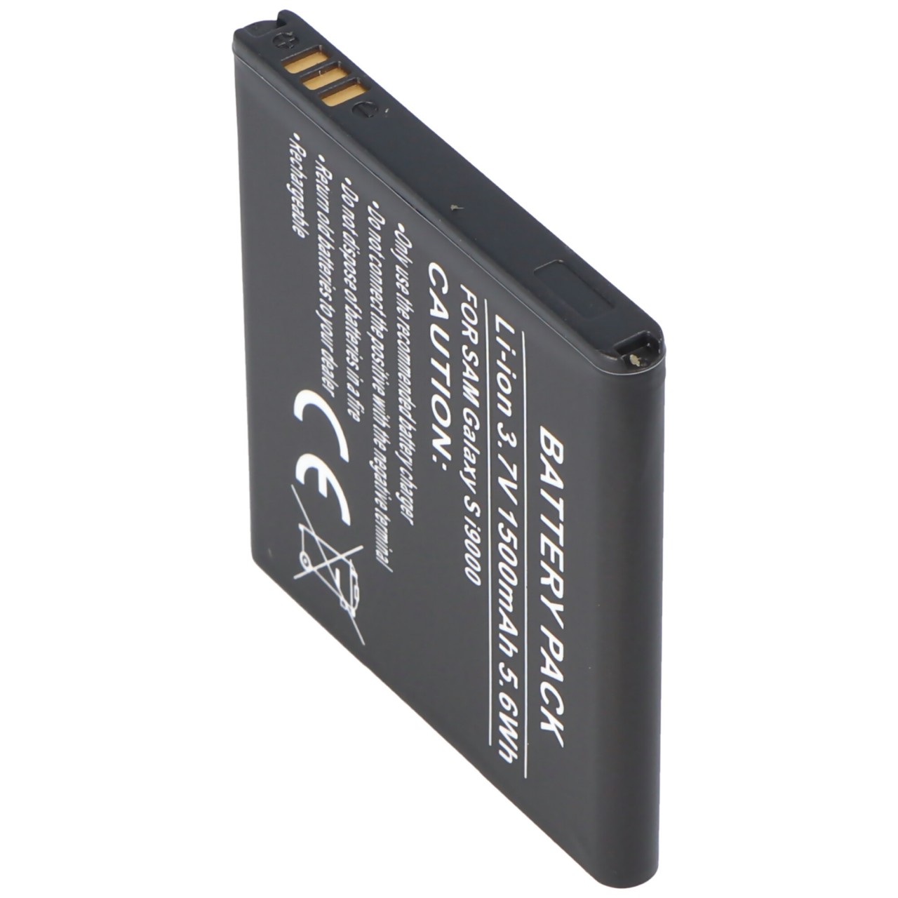 Akku passend für Samsung Galaxy S i9000, EB575152VUCSTD