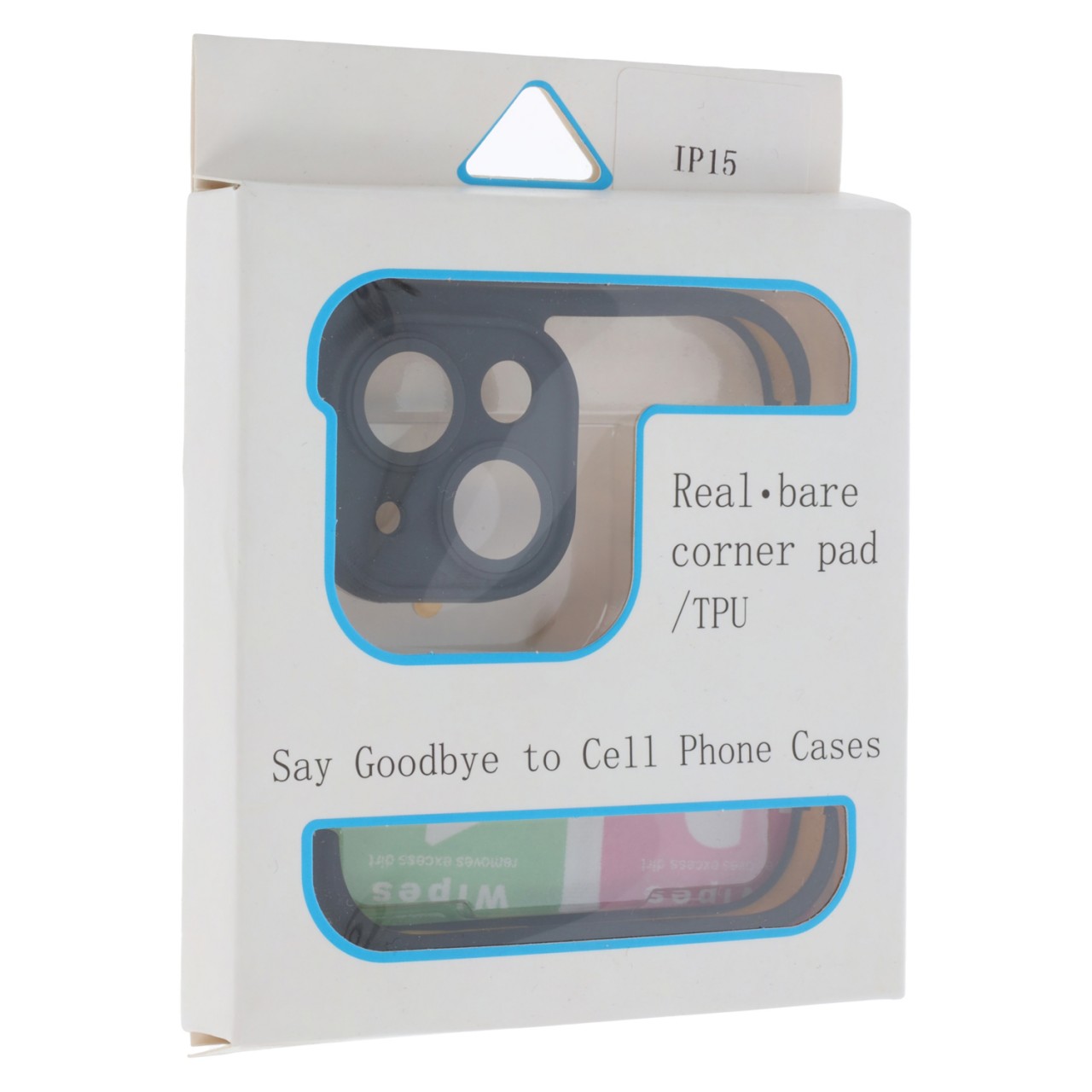 PT line TPU Corner Bumper für Apple iPhone 15, Schwarz