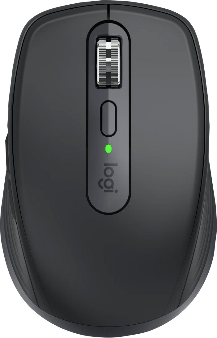 Logitech Maus MX Anywhere 3S, Wireless, Bluetooth, grafit Laser, 200-8000 dpi, 6 Tasten, Bolt, Akku, Business